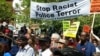 Keluarga Kulit Hitam di Baltimore Bahas Polisi dengan Anak-anak