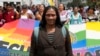 Integrantes de la comunidad indígena marchan hacia la Asamblea Nacional para presentar un proyecto de ley para una consulta libre, previa e informada en Quito, Ecuador, el martes 2 de julio de 2024. 