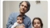 Alireza Alinejad, hermano de la periodista del servicio persa de la VOA Masih Alinejad, en una foto con sus dos hijos antes de su arresto en septiembre de 2019 en Irán. (Foto cortesía)