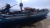 Kapal pengangkut pengungsi Rohingya tiba di Lhokseumawe, 7 September 2020.(Foto: Handout / IOM/UN Migration / AFP)
