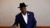 Presidente do Botsuana e candidato presidencial do Partido Democrático do Botswana (BDP), Mokgweetsi Masisi