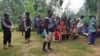 Situasi di Papua setelah adanya penembakan oleh kelompok bersenjata. (Foto: Courtesy/Polda Papua)