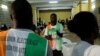 Bureau de vote à Abidjan, Côte d'Ivoire, le 30 octobre 2016. 