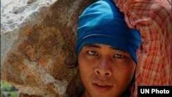 UNOPS report on Working conditions and force labour in Myanmar labour market 