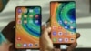 华为2019年9月在德国慕尼黑推出的最新型手机Mate 30 Pro。