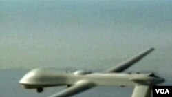 Pesawat tanpa awak AS yang beroperasi di perbatasan Pakistan-Afghanistan.