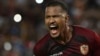 El delantero venezolano Salomón Rondón celebra tras anotar un gol de penalti ante Paraguay para las eliminatorias mundialistas en Maturín, el 12 de septiembre de 2023. El jugador es pieza fundamental para la Vinotinto.