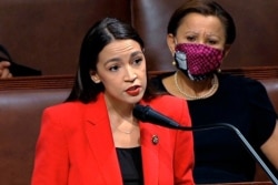 New York eyaletinden Temsilciler Meclisi Üyesi Alexandria Ocasio-Cortez