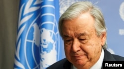 Antonio Guterres, secretario general de la Organización de Naciones Unidas. 