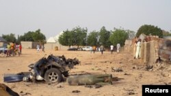 Wani wuri da mayakan Boko Haram suka kai hari a arewa maso gabashin Najeriya