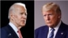 El exvicepresidente demócrata Joe Biden (izquierda) y el presidente de EE.UU., Donald Trump, se disputarán la elección presidencial del 3 de noviembre de 2020.