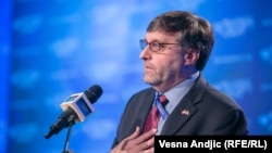 Obraćanje Matthewa Palmera, zamjenik pomoćnika američkog državnog sekretara, na Beogradskom bezbjednosnom forumu, 19. oktobar 2018.