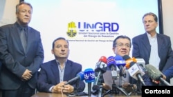 El Ministro de Salud de Colombia, Fernando Ruiz Gómez, confirmó el primer caso de coronavirus en su país. Foto: Ministerio de Salud Colombia.