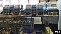 俄羅斯沃羅涅日核電站新建機組。沃羅涅日核電站新建機組與中國田灣核電站機組相似。沃羅涅日核電站的許多工程師也曾參與田灣核電站的建設。（美國之音白樺）