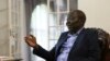 FILE -UTsvangirai ukhuluma lentathelizindaba endlini yakhe eHarare.