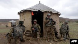 Tentara Amerika Serikat saat mengikuti latihan militer di Senegal, Afrika, 25 Juli 2016. AS berencana menarik pasukannya dari sejumlah negara Afrika Barat, termasuk Somalia. 