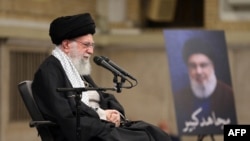 عزاداری خامنه‌ای برای حسن نصرالله. آرشیو