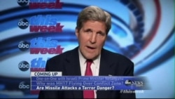 Kerry Blasts Hamas, Pro-Russia Rebels in Ukraine