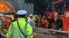 中国一大巴撞上隧道口 至少36人死亡