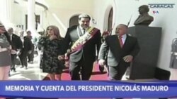 Venezuela: Maduro presentó memoria y cuenta