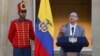 El presidente de Colombia, Gustavo Petro, habla durante un acto simbólico de presentación del proyecto de reforma de salud en la Casa de Nariño en Bogotá, Colombia, 13 de febrero de 2023.