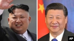 金正恩和习近平(资料照)
