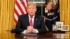 Trump Berpidato Terkait Kebutuhan Tembok Perbatasan