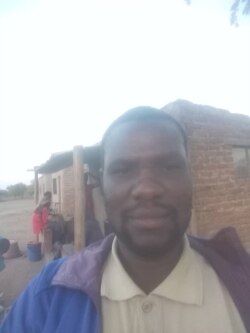 Livison Chikutu is one of 12,000 Shanganis set to be evicted, along with his wife and four children, he says an eviction would leave them homeless. (Courtesy photo: Livison Chikutu)