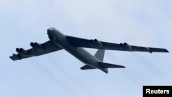 미 공군 B-52 전략폭격기 (자료사진)