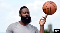 James Harden, Paris, France, le 20 août 2016. 