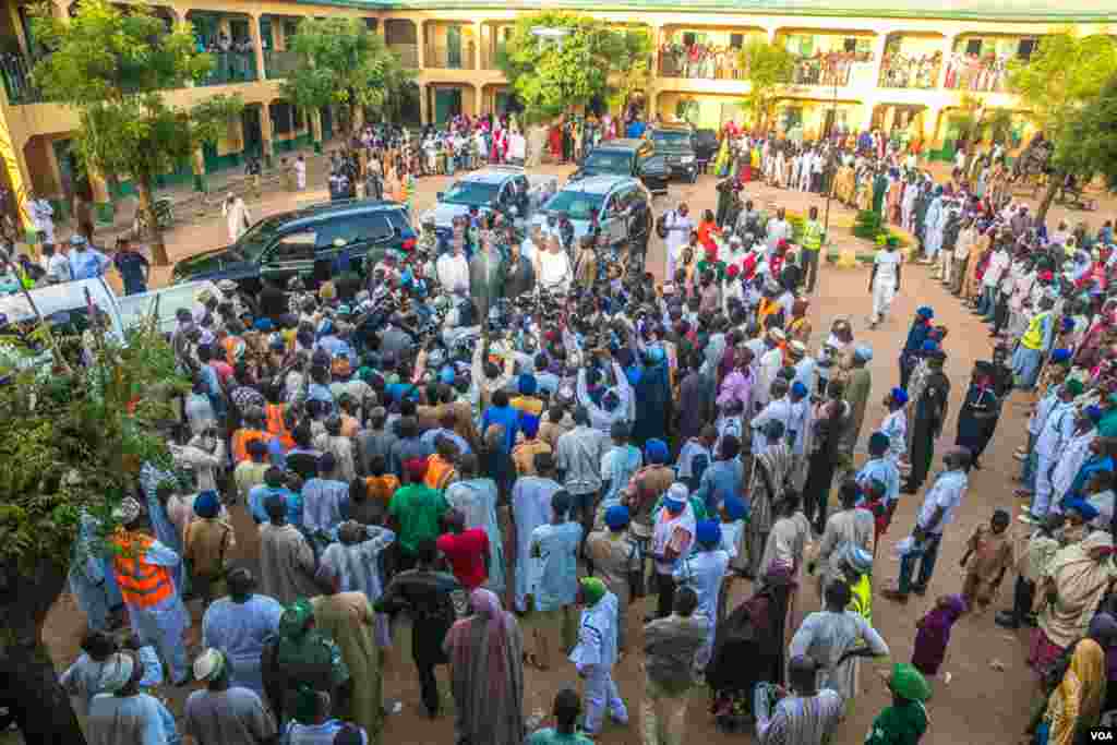 Mataimakin Shugaban Kasa Yemi Osinbanjo A Katsina Yayin da Yaje Jaje Kan Iftila'in Ambaliyar Ruwa