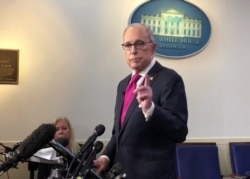 Larry Kudlow, asesor económico de la Casa Blanca.