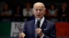 Presiden AS Joe Biden menyampaikan sambutan di National Education Association, Washington DC, Jumat 23 September 2022.