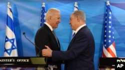 Arxiv surat. Bayden va Netanyaxu