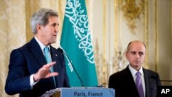 Sakataren Harkokin Wajen Amurka John Kerry da takwaransa na Saudiya Adel al-Jubeir