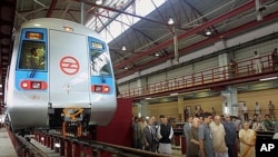 Fasilitas kereta api di New Delhi. (Foto: Dok)
