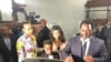 Le président Joseph Kabila accompagné de sa famille vote à Gombe, Kinshasa, RDC, 30 décembre 2018. (Facebook/Guy Momat)