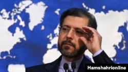 سعید خطیب زاده، سخنگوی وزارت خارجه ایران. آرشیو