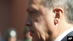Turkish Prime Minister Recep Tayyip Erdogan in Ankara, Sept. 8, 2011