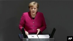 Shugabar Kasar Jamus Angela Merkel