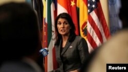 Haley aseguró que Bachelet continúa las fallas del pasado, validando la decisión de EE. UU de retirarse del organismo. Foto: Reuters.