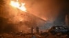 Ukrainian officials say Russian drone attacks cause injuries in several regions