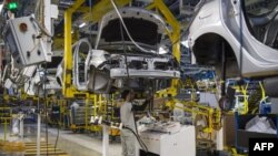 Salah satu pabrik perakitan mobil Renault-Nissan Tanger di Melloussa, Tangiers, Maroko. (foto: dok).