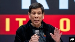 Rodrigo Duterte, antigo Presidente das Filipinas