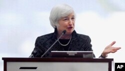 美國聯邦儲備局主席耶倫10月17日發表公開演說