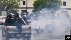 El gobierno nicaragüense comenzó a tomar distancia de organismos internacionales a raíz de las manifestaciones en 2018. Foto: AP