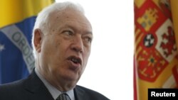 Jose Manuel Garcia-Margallo ministro das Relações Exteriores de Espanha