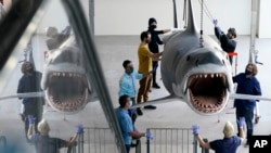 "Jaws" Installation at The Academy Museum of Motion Pictures