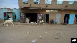 Rues de Nouakchott, capitale de la Mauritanie.