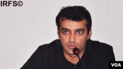 File - Azerbajiani human rights defender Rasul Jafarov.